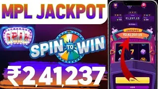 MPL Jackpot Spin| MPL Jackpot| Jackpot Spin Game| Mpl Jackpot Kaise Khele| Mpl| Mpl Pro