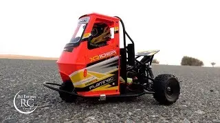 X-Rider 1/8 Flamingo | 2WD RC Tricycle | First test