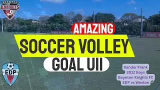 Soccer Volley Goal EDP Boynton Knights FC vs Weston 2012 Boys U11 #shorts