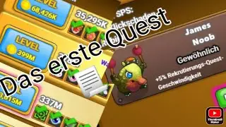 Clicker Heroes #5 Ich nehme das 1 Quest an 📃 und level einige caracter hoch ⬆️