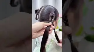 Baby Girl Hairstyle | Chinese Hairstyle Idea | Kids Hairstyle #schoolhairstyles