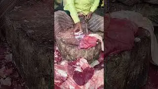Excellent big sixty beef meat 650/- taka per kg #meatcutter #meatcutting #meatindustry 
