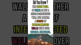 It's not a Single Wall | Awesome Fact | @Wali69