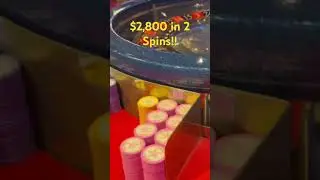 Roulette Success On Cruise Ship/ Back To Back Huge Wins! #roulettte