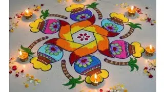 Sankranti muggulu bogi kundala muggu 9to 5middle dots
