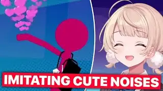 Ui-Mama Imitates Cute Game Noises (Shigure Ui / Hololive) [Eng Subs]