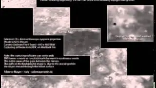 UFO Sighting on Moon Caught By Amature Astronomer in Italy While Cleaning Telescope April 29, 2007
