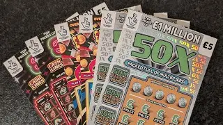 £30 Mix of UK Allwyn National Lottery Scratch Cards
