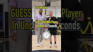 Can TRACY MCGRADY Guess Who In Under 60 Seconds?! #shorts #guessinggame #timer #basketball #nba