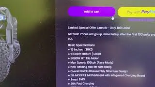 Официальная информация о характеристиках и цене Begode Falcon PRO уже опубликована! Позвольте под...