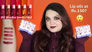 *NEW* Blue Heaven Tinted Lip Oils Swatches | All Shades | Beauty Edit by Amy