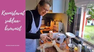 Parhaat Kaunistavat suklaabrowniet - terveellinen ja vegaaninen raakaherkku  // Vlogi