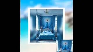 #Frozenprincess #elsa 's Bedroom Tour ❄️ Magical Princess Room for Kids.