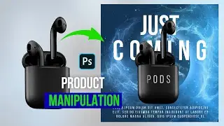 Creative product manipulation photoshop | poster manipulation Making  #Graphex