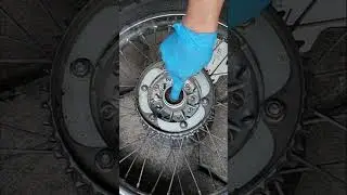 Yamaha Lander - Problema no cubo da roda #manuten&ccedil;&atilde;o #motos