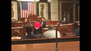 Congresswoman Suzan DelBene speaks at sit-in on gun violence