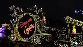 Tokyo Disneyland Electrical Parade DreamLights Footage (60FPS), Nighttime Parade | Non-Copyright*