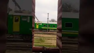 Rawalpindi to Lahore Train Subak Raftar reaching Lahore #shorts