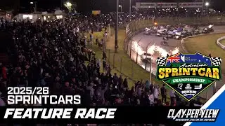 Sprintcars | Australian Title 2025/26 - Borderline - 31st Jan 2026 | Clay-Per-View