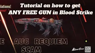 How to Get FREE Gun in Blood Strike! TOP UP GOLD SCAM Tutorial: 300$ REFUNDED