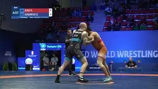 BRONZE GR - 97 kg: R. RAVI (IND) v. D. KAMINSKI (BLR)