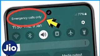 Emergency Calls Only Sim Card Problem Jio Samsung | Samsung J2 Jio Sim Emergency Calls Only Problem
