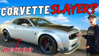 Dodge Challenger Demon Review // The ULTIMATE Muscle Car?!