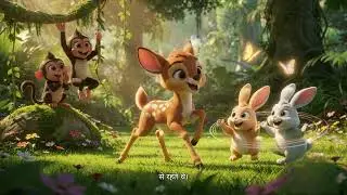 एक जादुई जंगल की कहानी | The Magical Forest Adventure| जंगल के राजा और उसके दोस्तों की प्यारी कहानी