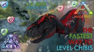 🆕 The Fastest Way to Level Chibi Pets | Genesis Part 2 | ARK: Made Easy