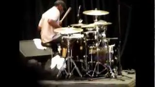 Robert Glasper, Mark Colenburg (drums), Derrick Hodge (bass) - Marcus Garvey Park NYC 8/7/12