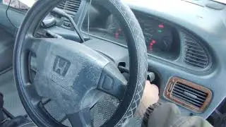 Honda Odyssey 1997, engine speed was fluctuating.