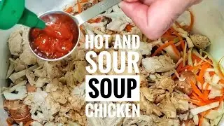 Hot and Sour Soup Chicken Chinese Cabbage Recipe | Yummy gourmet bites