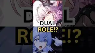 Evernight has dual role.. #honkaistarrail #evernight #hsr #amphoreus #cyrene