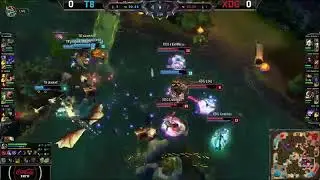 T8 Porpoisepops Khazix VS XDG Xmithie Elise Game 1 Highlights   2014 NA CS Summer Playoff HQ