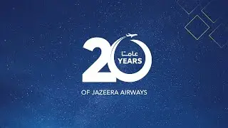 Celebrating 20 Years Jazeera Airways!