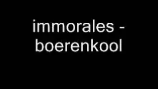 immorales - boerenkool