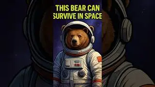 THIS BEAR CAN SURVIVE IN SPACE! 😳 #funfacts #bears #animals #interestingfacts #science #amazing