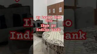 My leased home tour #ibpspo #bankerslife #minivlog #motivation #indianbank #leased #hometour