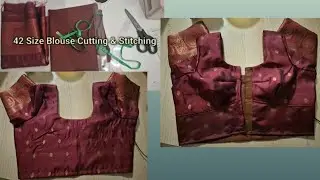 Customer Blouse Work – 42 Size Cutting & Stitching | Silent LIVE PJMOON