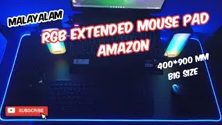 RGB extended Mouse pad - Malayalam