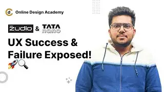 Zudio & Nano Car Tragedy 🚗 | Learn UI/UX Now! #onlineclass