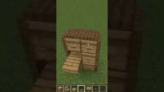 Kako napravit ormar u Minecraftu😁