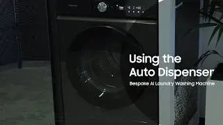 How to change the Auto Dispense settings on your Bespoke AI Laundry Washing Machine | Samsung