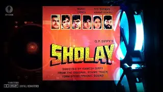 Haa Jab Tak Hai Jaan - *70 MM STEREOPHONIC SOUND* Digitally Remastered - Sholay - R D Burman