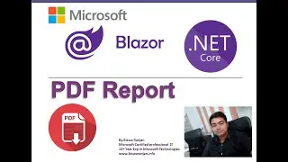 Download and View PDF Report in Blazor Application