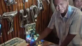 Happy 60th Birthday Tito Manuel thank you sa pag appreciate ng  surprise naming lahat 