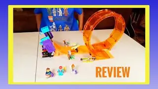 Smashing Chimpanzee Stunt Loop Review - Lego City Stuntz 60338