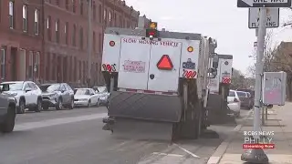 Philadelphia Officials Warn Residents To Move Cars As Street Sweepers Begin Work