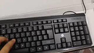 Hp k100 keyboard used in upsssc typing 