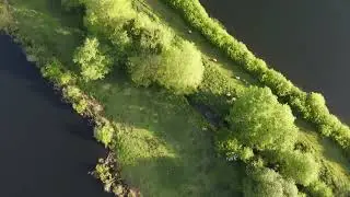 Drone footage of West Stow Suffolk